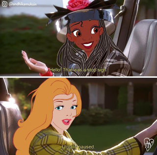 Postaci z bajek Disneya jako celebryci - galeria