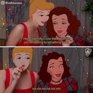 Postaci z bajek Disneya jako celebryci - galeria