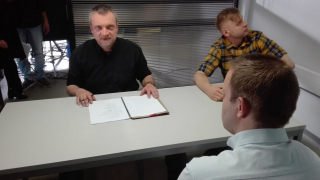 Komisariat - zdjęcie z planu