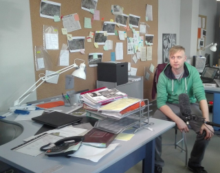 Komisariat - zdjęcie z planu