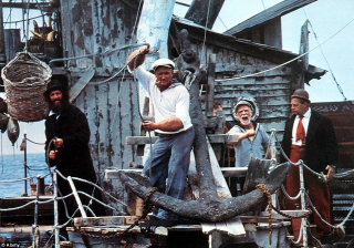 Na pierwszym planie Robin Williams.