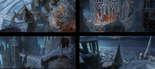 Piękna i Bestia - szkic koncepcyjny