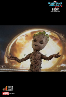 Mały Groot - figurka Hot Toys ze Strażników Galaktyki 2