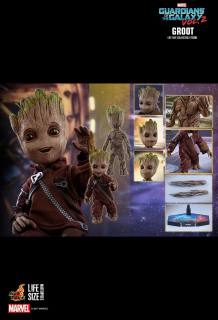 Mały Groot - figurka Hot Toys ze Strażników Galaktyki 2