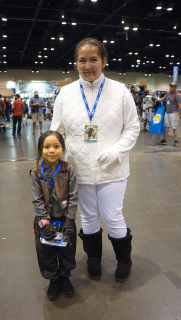 Harley jako Jyn Erso na Star Wars Celebration 2017