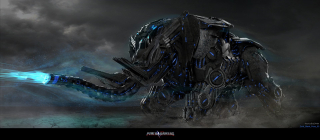 Power Rangers - szkic koncepcyjny