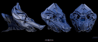 Power Rangers - szkic koncepcyjny