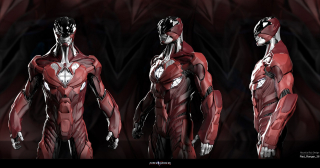 Power Rangers - szkic koncepcyjny