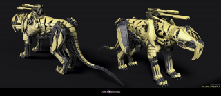 Power Rangers - szkic koncepcyjny