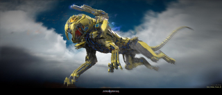 Power Rangers - szkic koncepcyjny