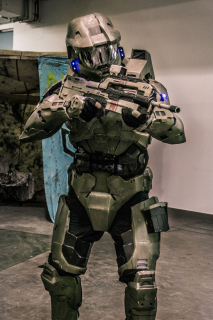 Cosplay Master Chefa z gier Halo - Pyrkon 2017