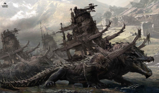 Szkice koncepcyjne Weta Workshop