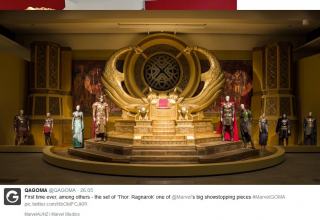 Thor: Ragnarok - tron Asgardu