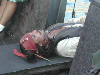 Piraci z Karaibów: Klątwa Czarnej Perły - zdjęcie z planu