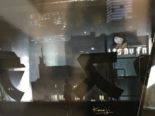 Blade Runner 2049 - szkic koncepcyjny