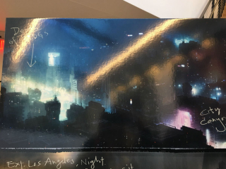Blade Runner 2049 - szkic koncepcyjny