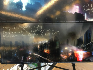 Blade Runner 2049 - szkic koncepcyjny