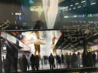 Blade Runner 2049 - szkic koncepcyjny