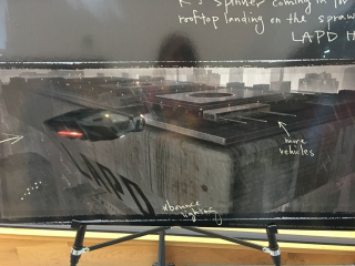 Blade Runner 2049 - szkic koncepcyjny