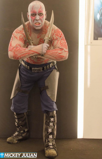 Grupa cosplayerów na Strażnikach Galaktyki vol. 2