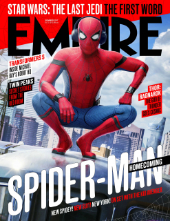 Spider-Man: Homecoming - okładka magazynu Empire