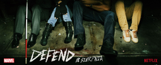 The Defenders - grafika promocyjna serialu Netflixa