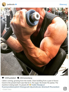 Josh Brolin ćwiczy do roli Cable'a w Deadpoolu 2