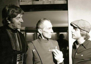 Zdjęcia z planu filmu Gwiezdne wojny: Część IV - Nowa nadzieja
