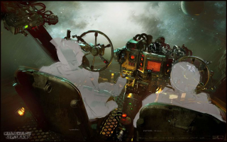 Strażnicy Galaktyki 2 - szkic koncepcyjny