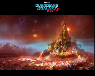 Strażnicy Galaktyki 2 - szkic koncepcyjny