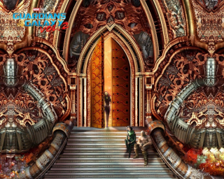 Strażnicy Galaktyki 2 - szkic koncepcyjny