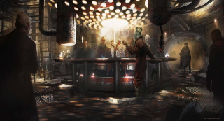 Strażnicy Galaktyki 2 - szkic koncepcyjny