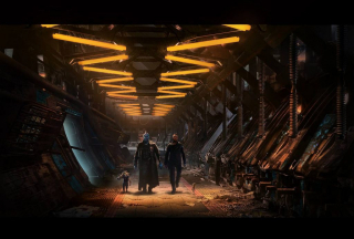 Strażnicy Galaktyki 2 - szkic koncepcyjny