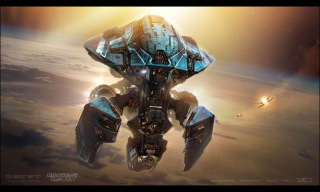 Strażnicy Galaktyki 2 - szkic koncepcyjny