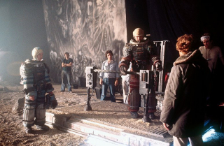 Obcy - 8. pasażer Nostromo - zdjęcie z planu