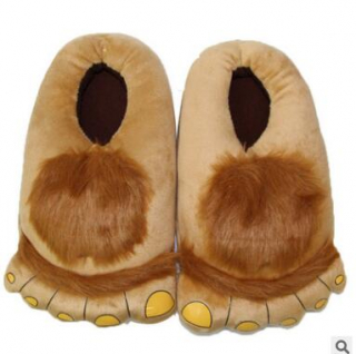 Stopy Hobbita - kapcie