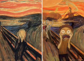 Rick i Morty z "Rick and Morty"