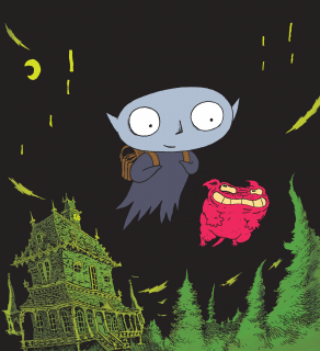 Mały wampir - plansza