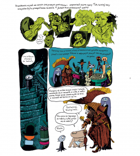 Mały wampir - plansza