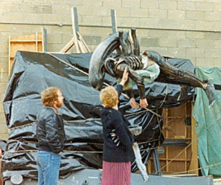 Obcy - 8. pasażer Nostromo - zdjęcie z planu