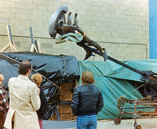 Obcy - 8. pasażer Nostromo - zdjęcie z planu