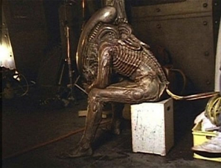 Obcy - 8. pasażer Nostromo - zdjęcie z planu