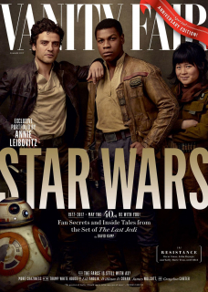 Gwiezdne wojny: ostatni Jedi - okładka Vanity Fair