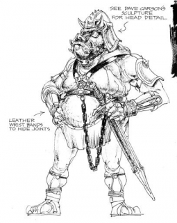 Oryginalne szkice koncepcyjne z Powrotu Jedi