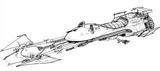 Oryginalne szkice koncepcyjne z Powrotu Jedi