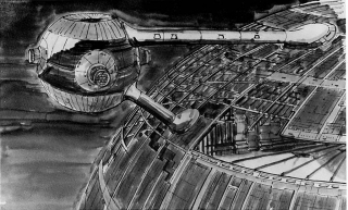 Oryginalne szkice koncepcyjne z Powrotu Jedi