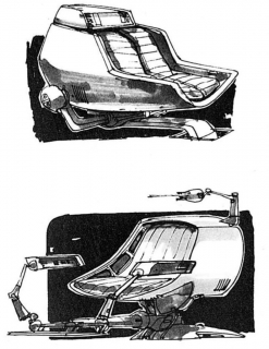 Oryginalne szkice koncepcyjne z Powrotu Jedi