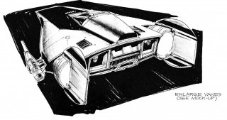 Oryginalne szkice koncepcyjne z Powrotu Jedi