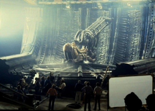 Obcy - 8. pasażer Nostromo - zdjęcie z planu
