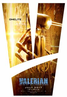 Valerian i miasto tysiąca planet - plakat